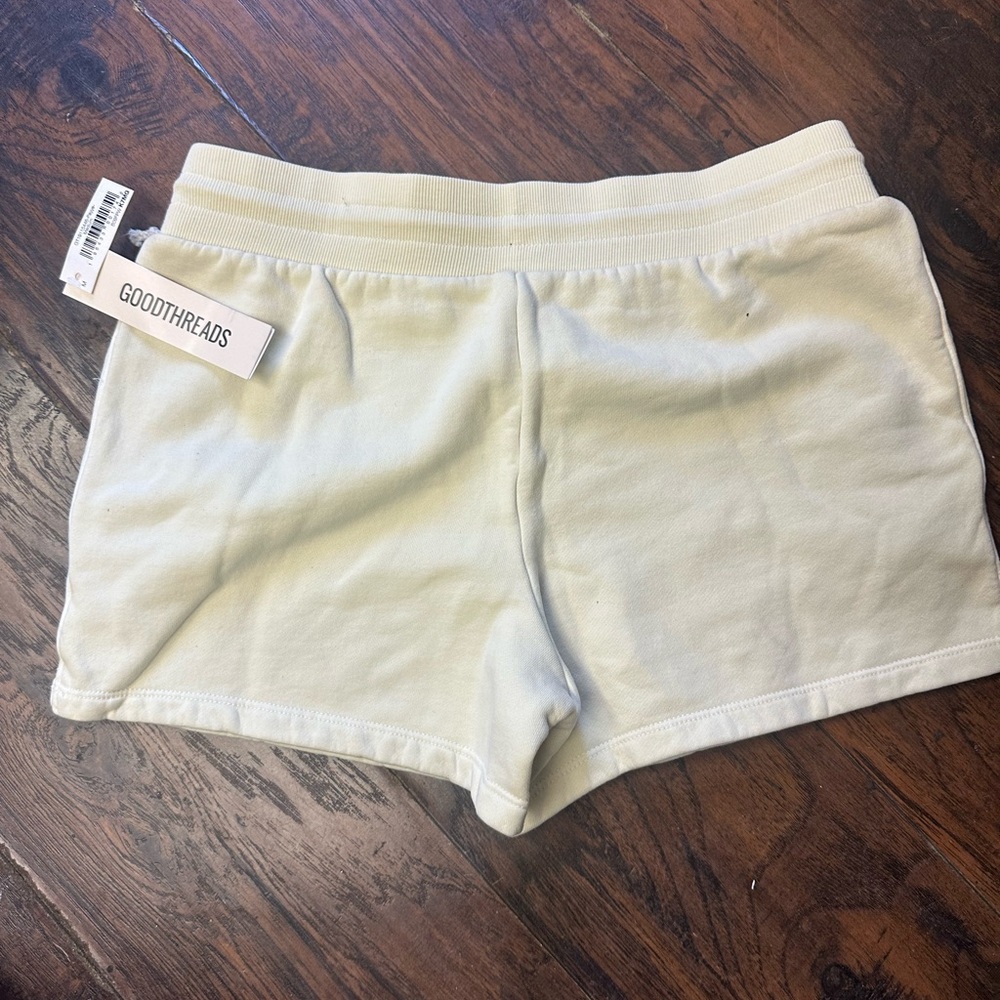 Goodthreads Women's Heritage Fleece Drawstring Shorts. <<<<82>>>>> - Picture 7 of 8